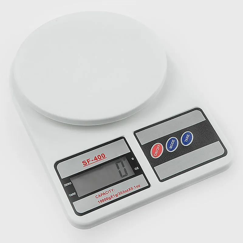 Precision 10kg Kitchen Scale w/ LCD, Tare | Klika