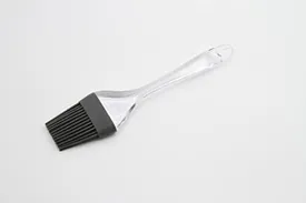 Professional Pastry & BBQ Brush for Oiling, Crystal Transparent Handle & Heat Resistant Baking Brush