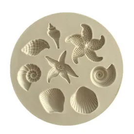 Sea shells Mold (7cm)