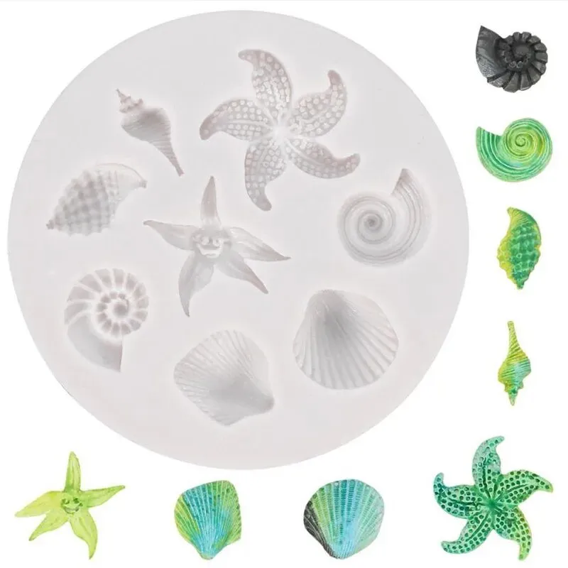 Sea shells Mold (7cm)