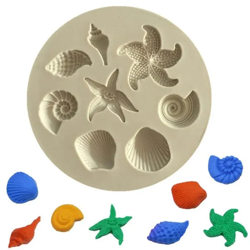 Sea shells Mold (7cm)