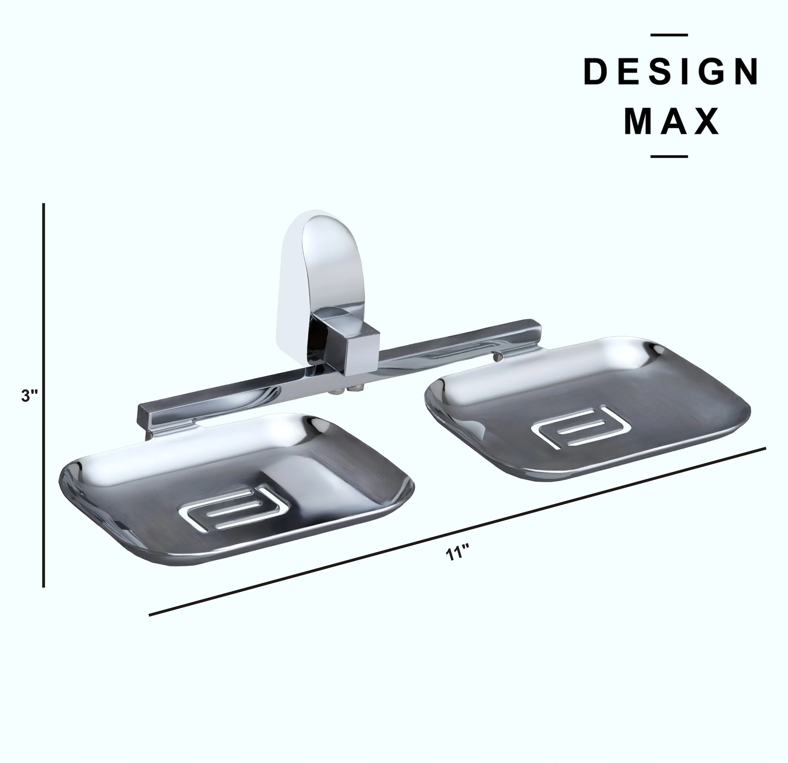 Set Luxurious Wall Mounted Soap Dish