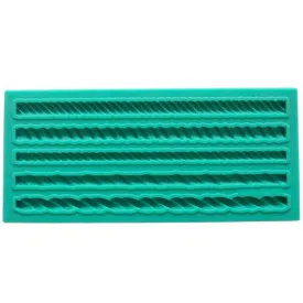 Silicone Fondant Rope Mold