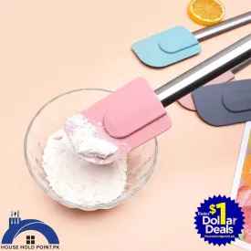 Silicone Spatula With Steel Handle