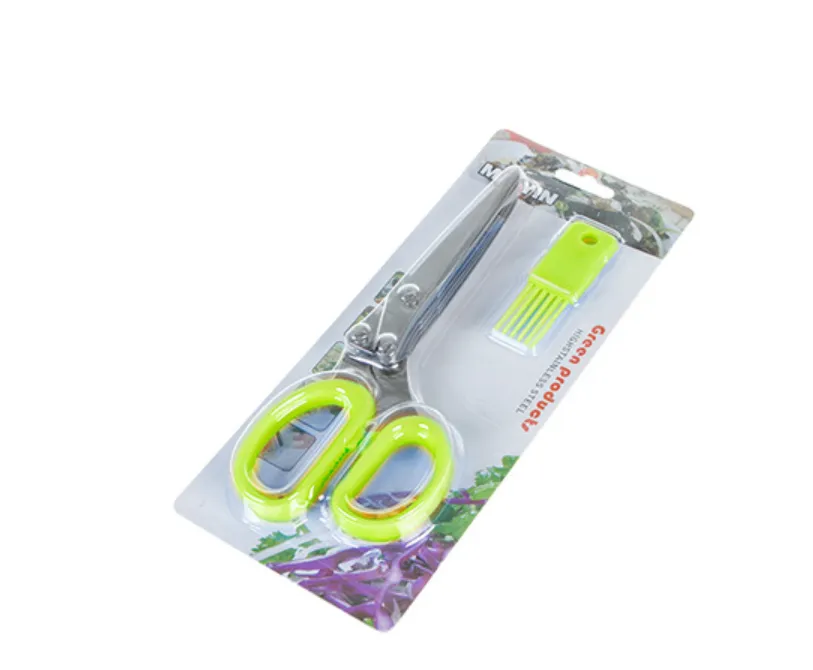 Stainless Steel Multi-Function Five-layer Chopped Scissors - Kitchen