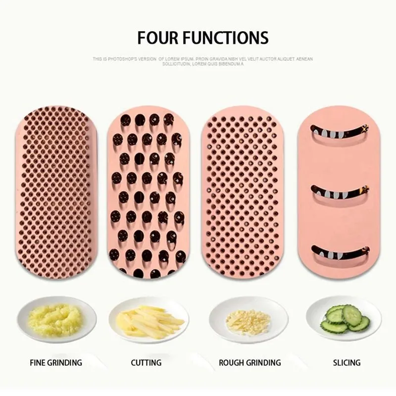 Stainless Steel Multi-Functional Vegetable Cutter Grater