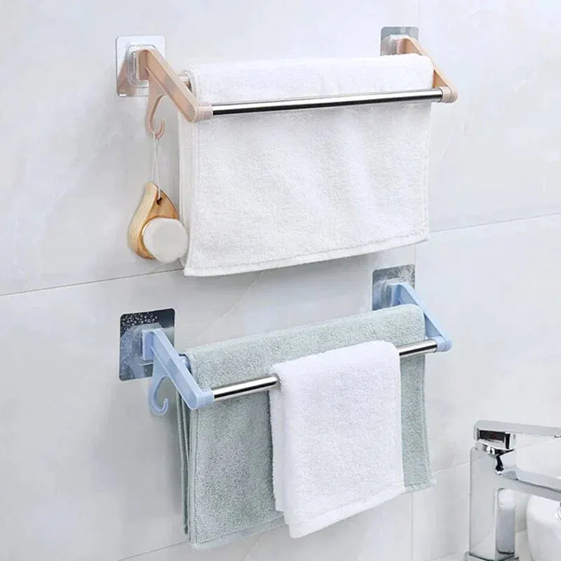 Stainless Steel Wall Mounted Bathroom Towel Rack