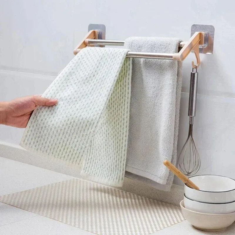 Stainless Steel Wall Mounted Bathroom Towel Rack