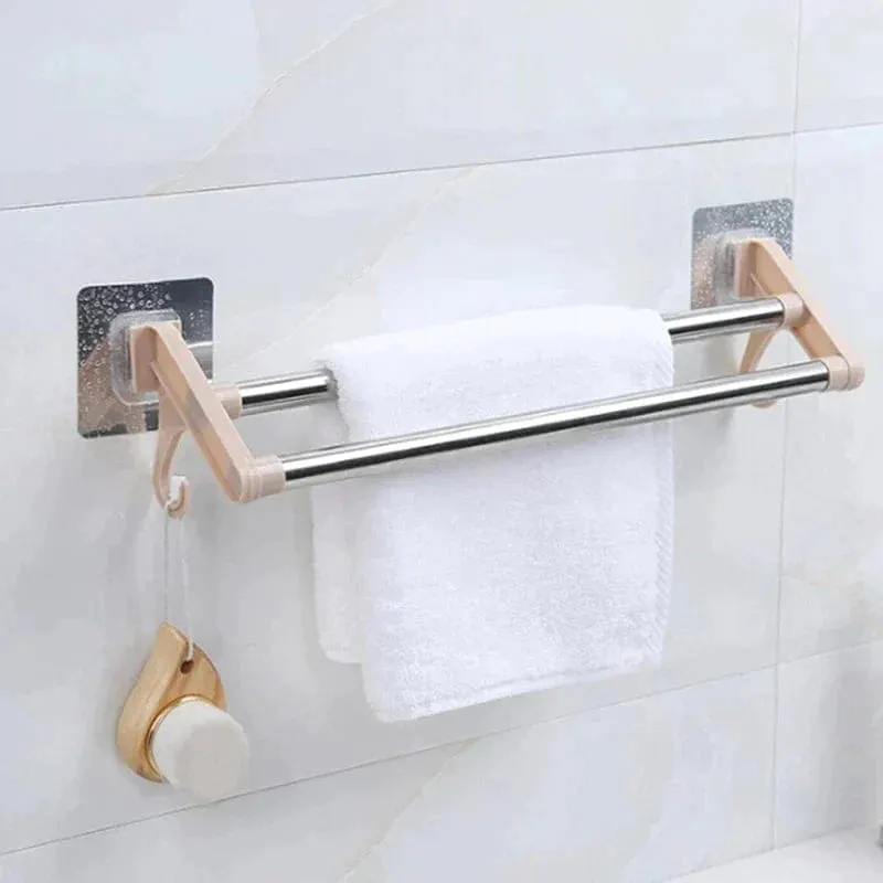 Stainless Steel Wall Mounted Bathroom Towel Rack