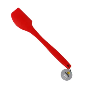 ThermoWorks Hi-Temp Silicone Spatula 12.5 Inch Dishwasher Safe BPA Free Red