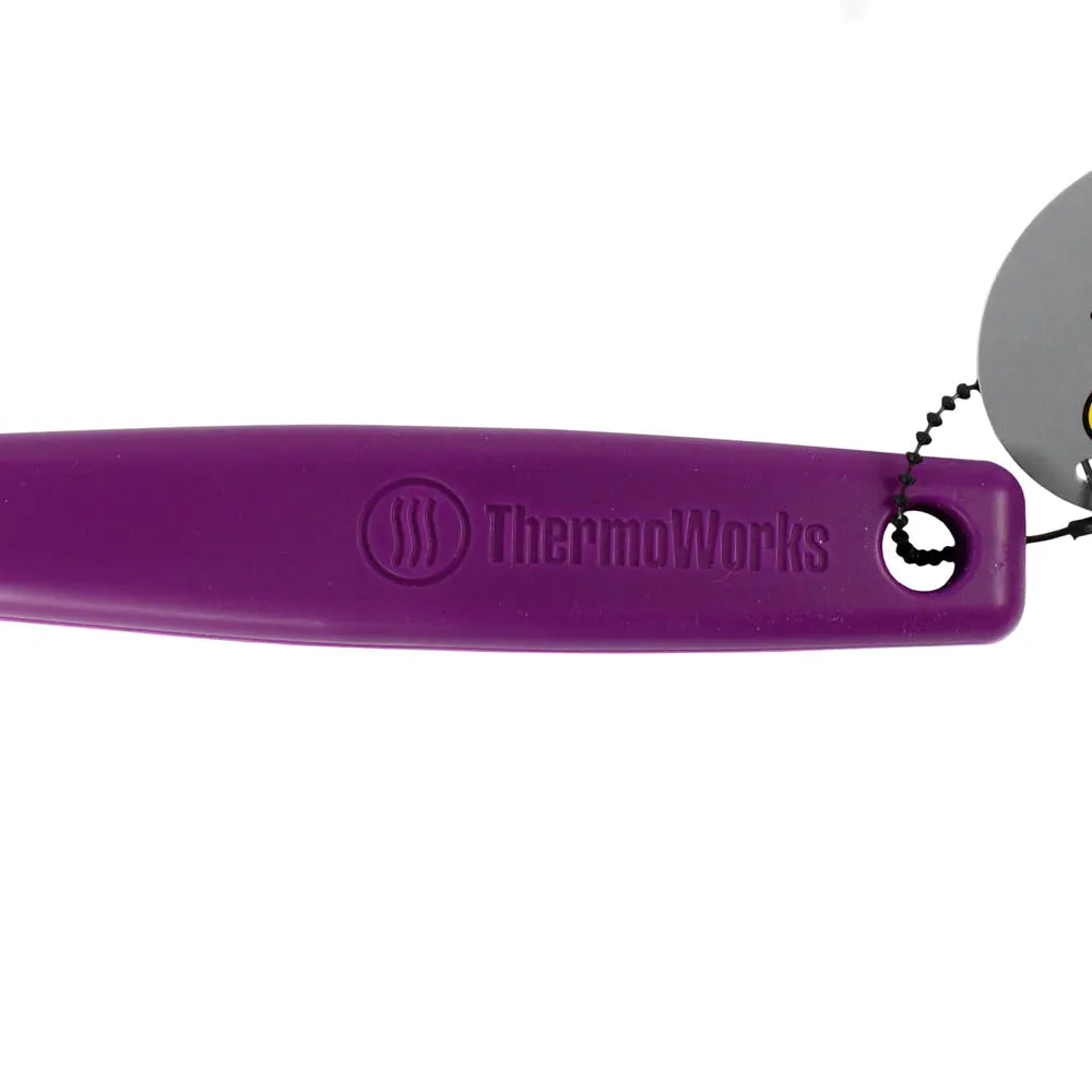 Thermoworks Hi-Temp Silicone Spatula BPA-Free Stain Resistant Medium Purple