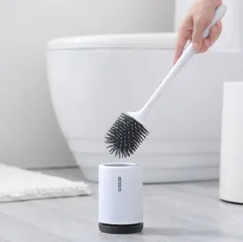 Toilet Brushes with Clean Bristle, with Quick Drying Holder Set