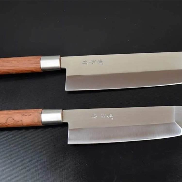 Usuba Bocho Japanese Chef's Vegetable Knife, 5Cr15 Stainless Steel