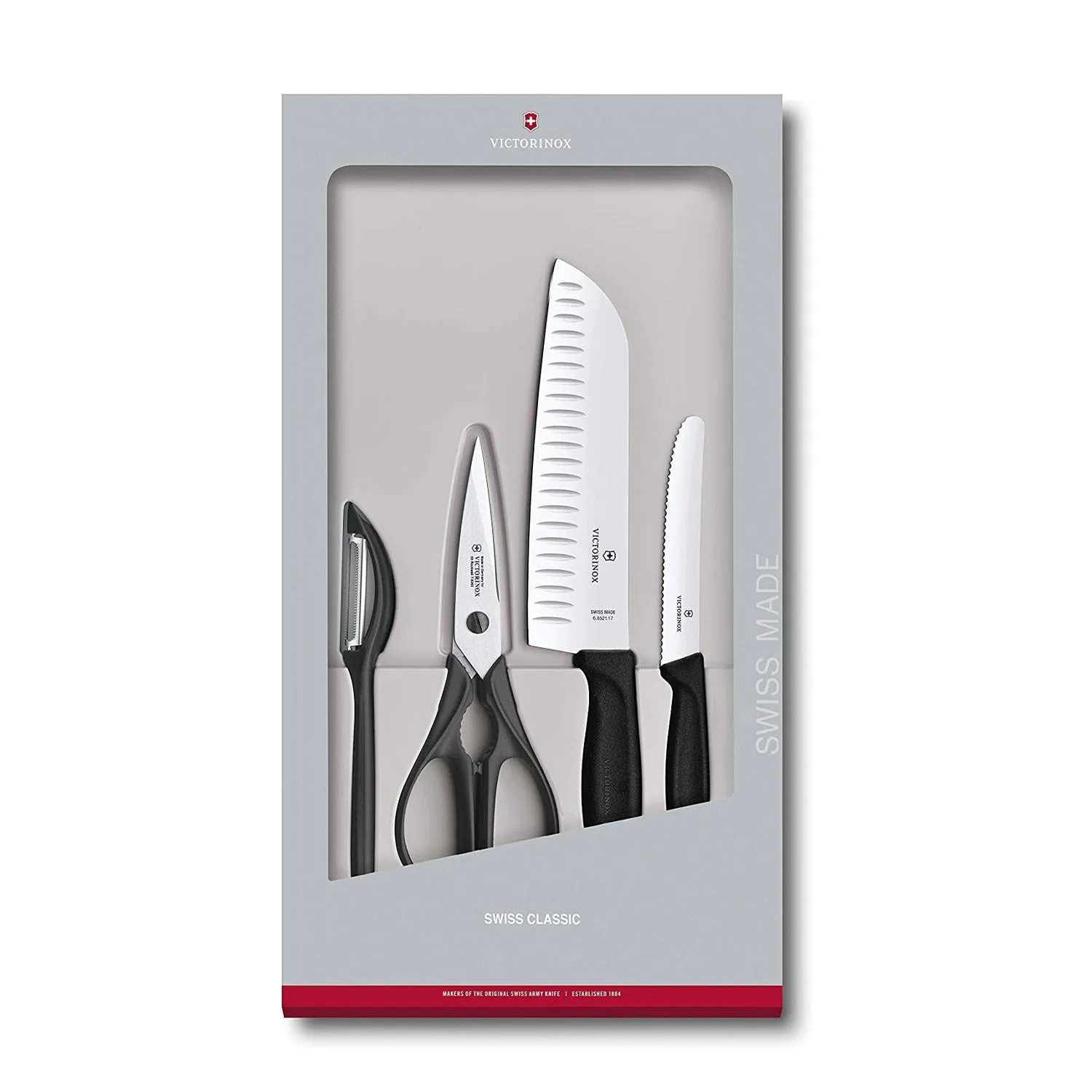 Victorinox Swiss Classic 4 Piece Kitchen Set (Black)