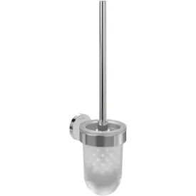 Villeroy & Boch Elements Tender Toilet Brush Set in Chrome - TVA15101600061