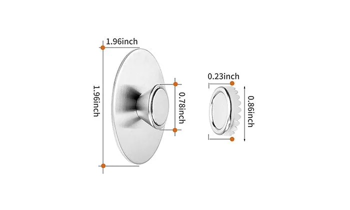 Wall-Mounted Magnetic Soap Holder