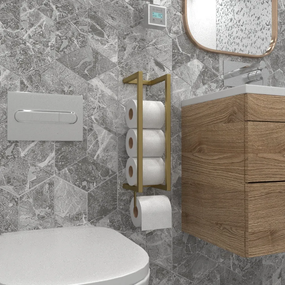 Wall Mounted Toilet Paper Holder