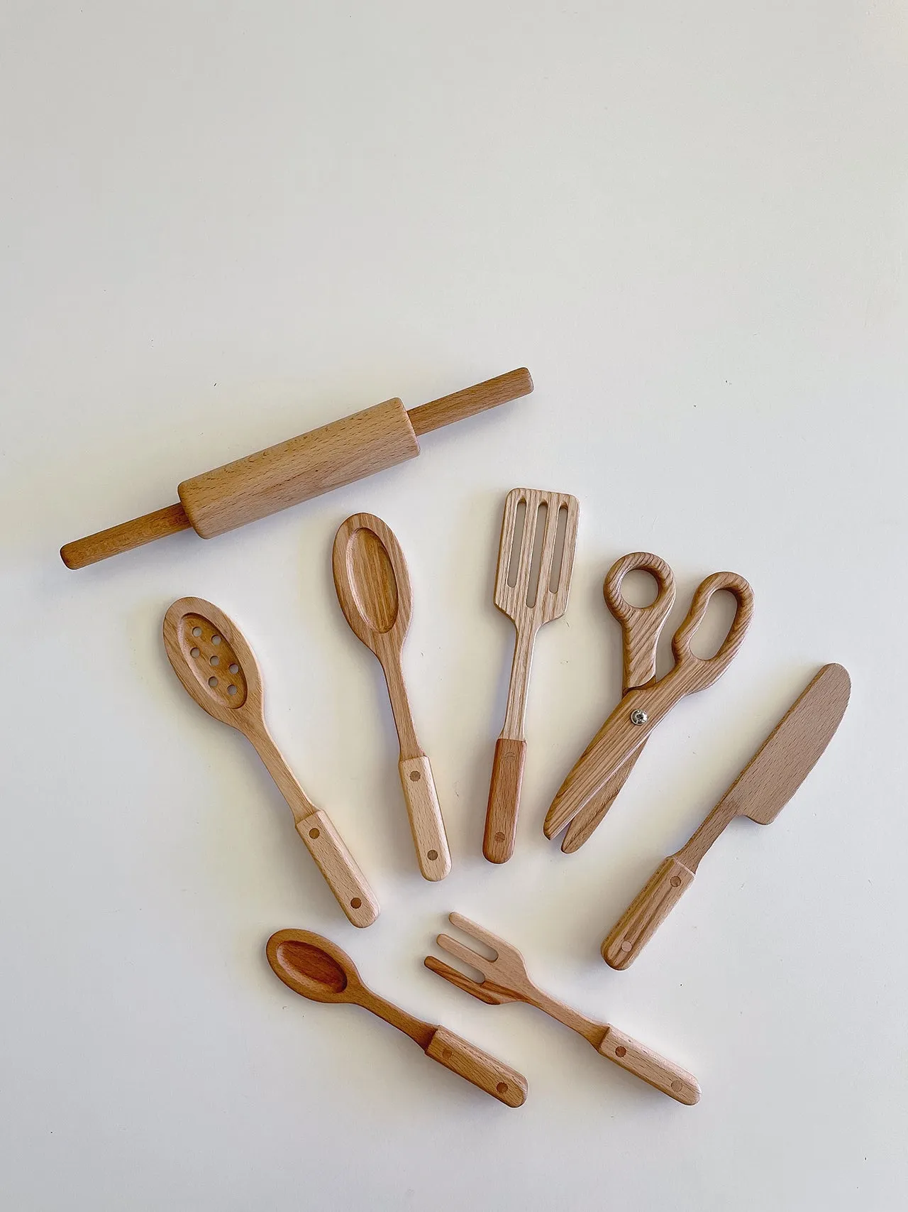 Wooden Kitchen Tool Set