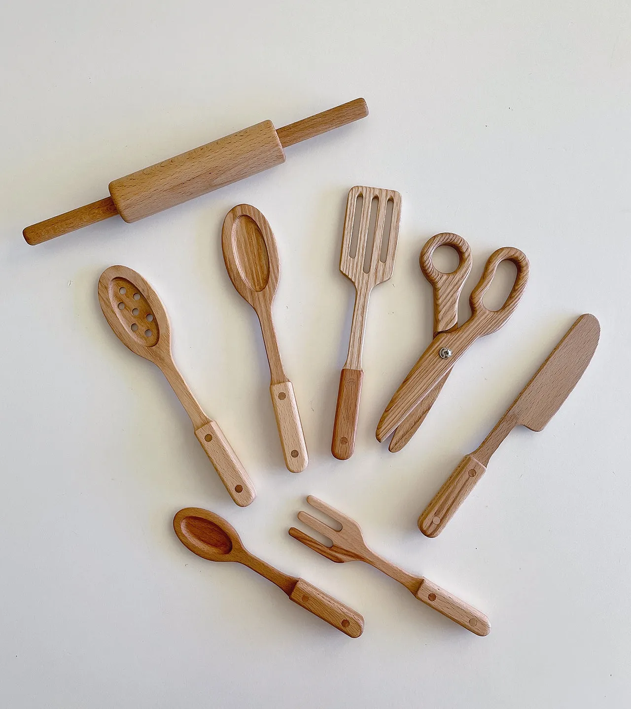 Wooden Kitchen Tool Set