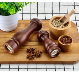 Wooden Pepper Mill, Gift for Mom, Salt and Pepper Mill, Grinder Hand Crafted, Salt and Pepper Shakers, Spice Mill, Gift, Kitchen Decor