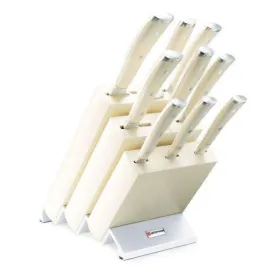 Wusthof Classic Ikon Creme Knife Block Set - 10 Piece